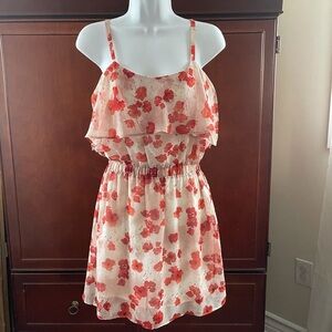 Mango poppy flower dress